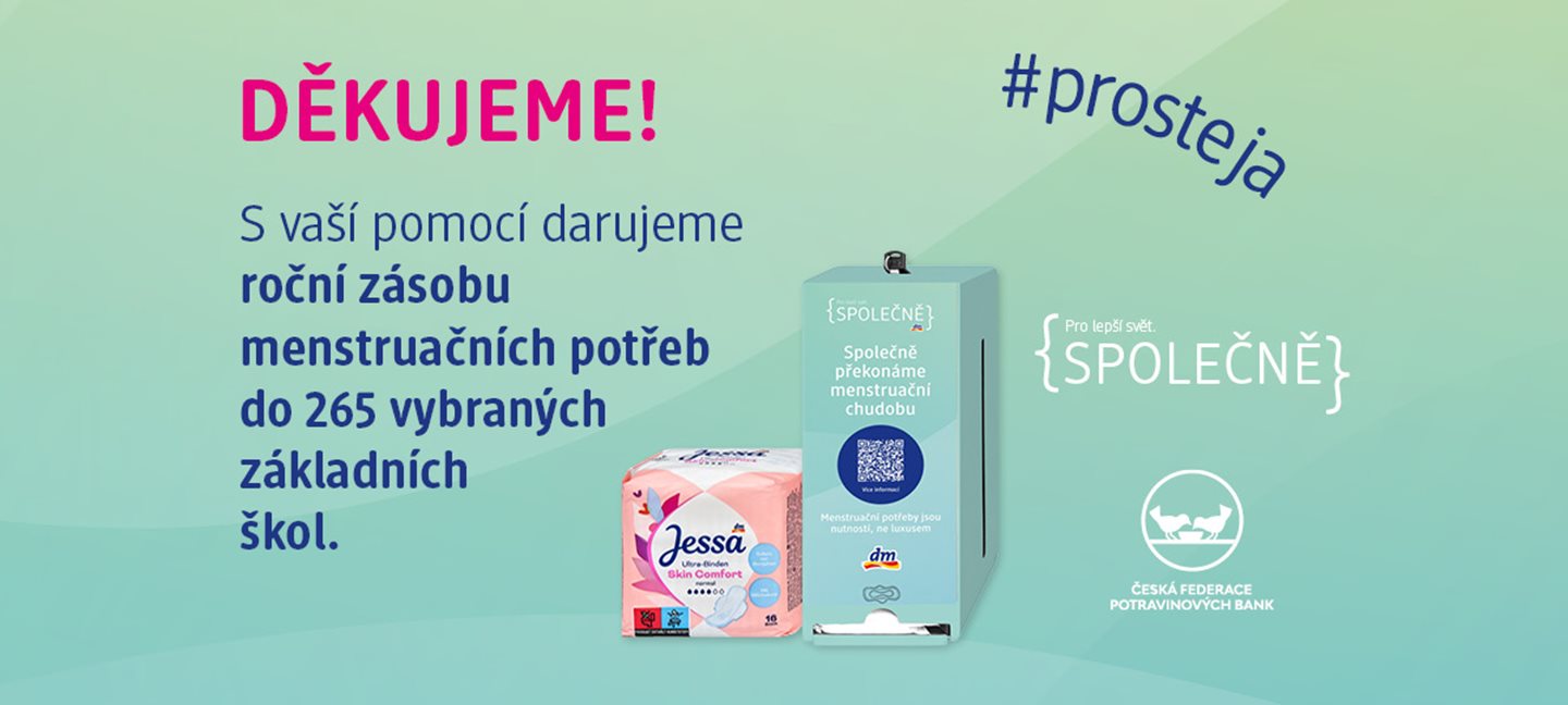 Společně překonáme menstruační chudobu 