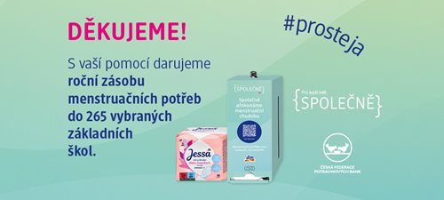 Společně překonáme menstruační chudobu 